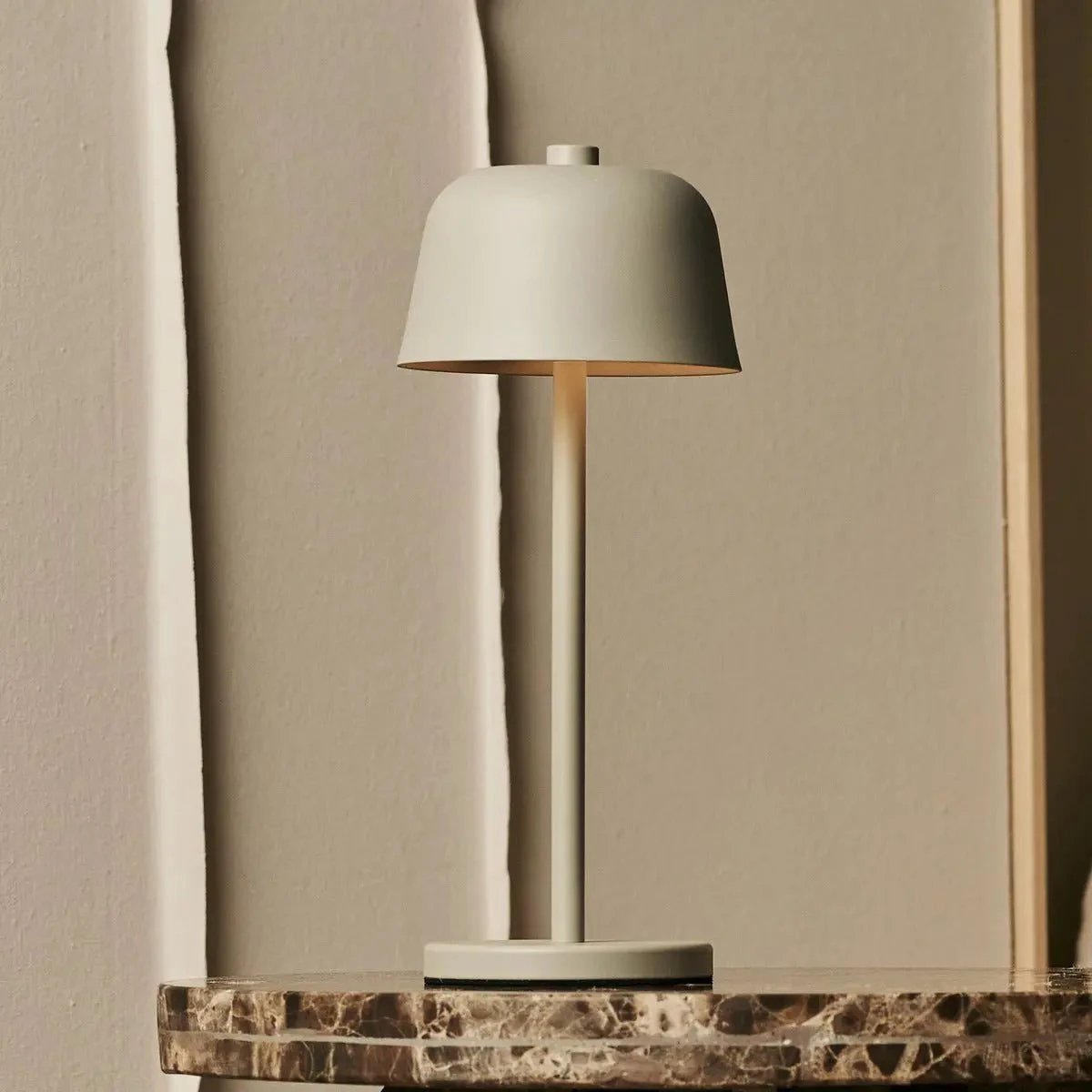 Tafellamp oplaadbaar Anton Shadow Gray by Tavellio - Amsterdam