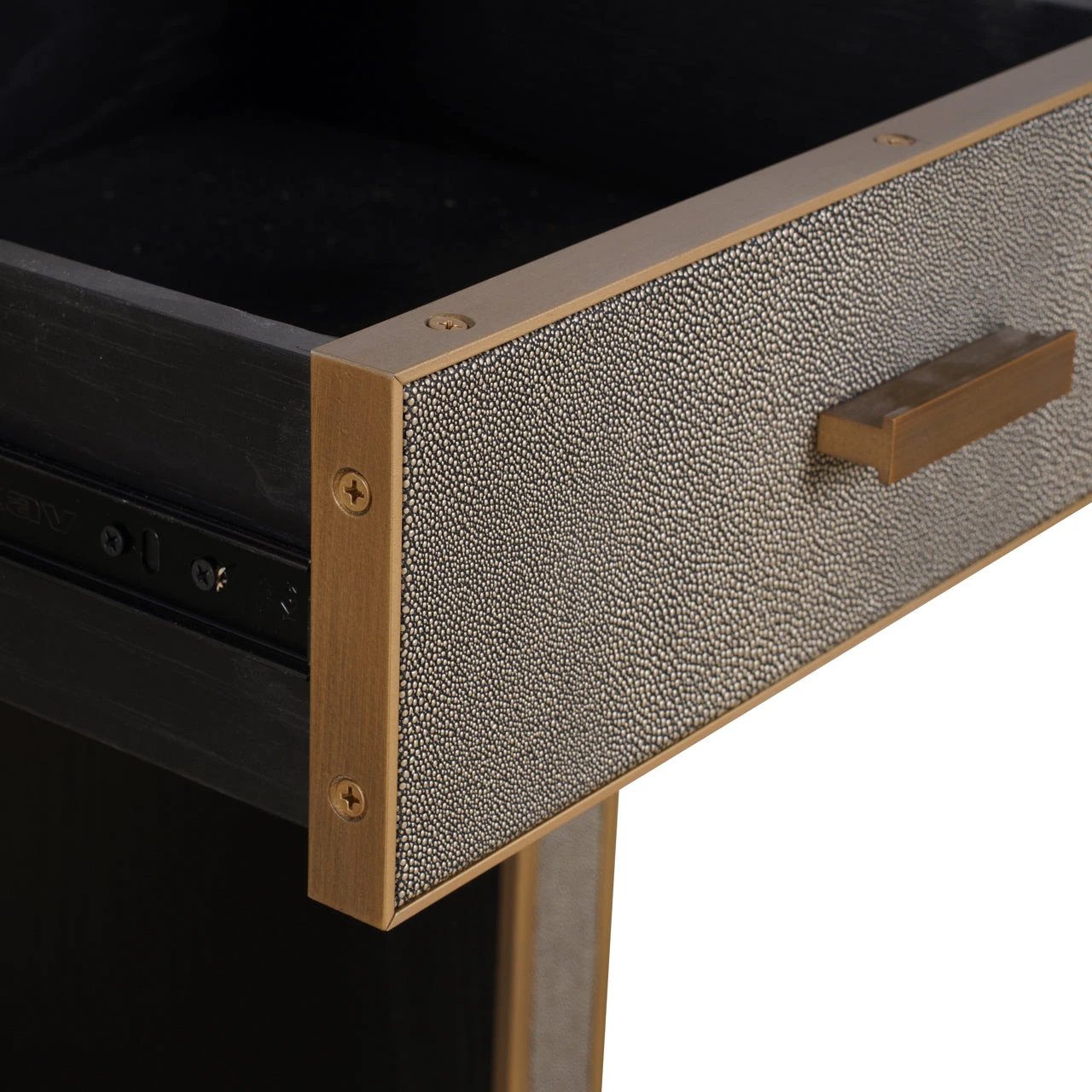 Nachtkastje Bloomville 1 Lade incl. glas (Bruin) by Richmond Interiors