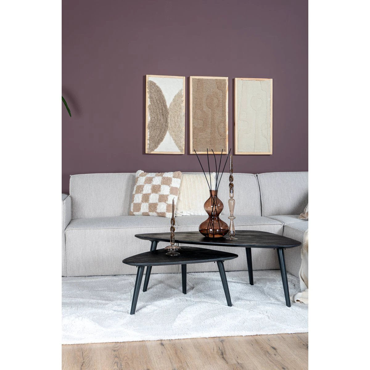 Vloerkleed Macy Creme 200 x 290 cm by Veer Carpets