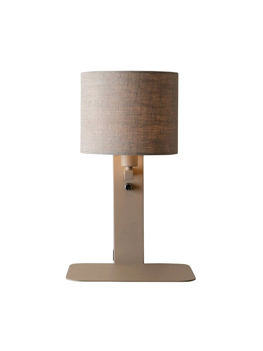Wandlamp Florence met beige kap Ø18 x 15cm by it's about RoMi