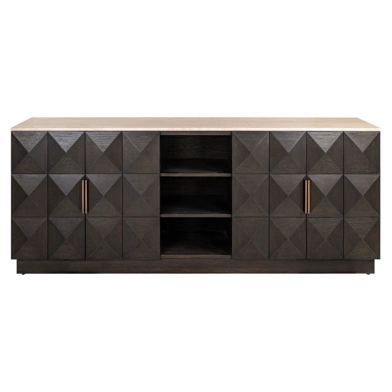 Dressoir Claremont bruin 4 deuren 2 planken by Richmond Interiors