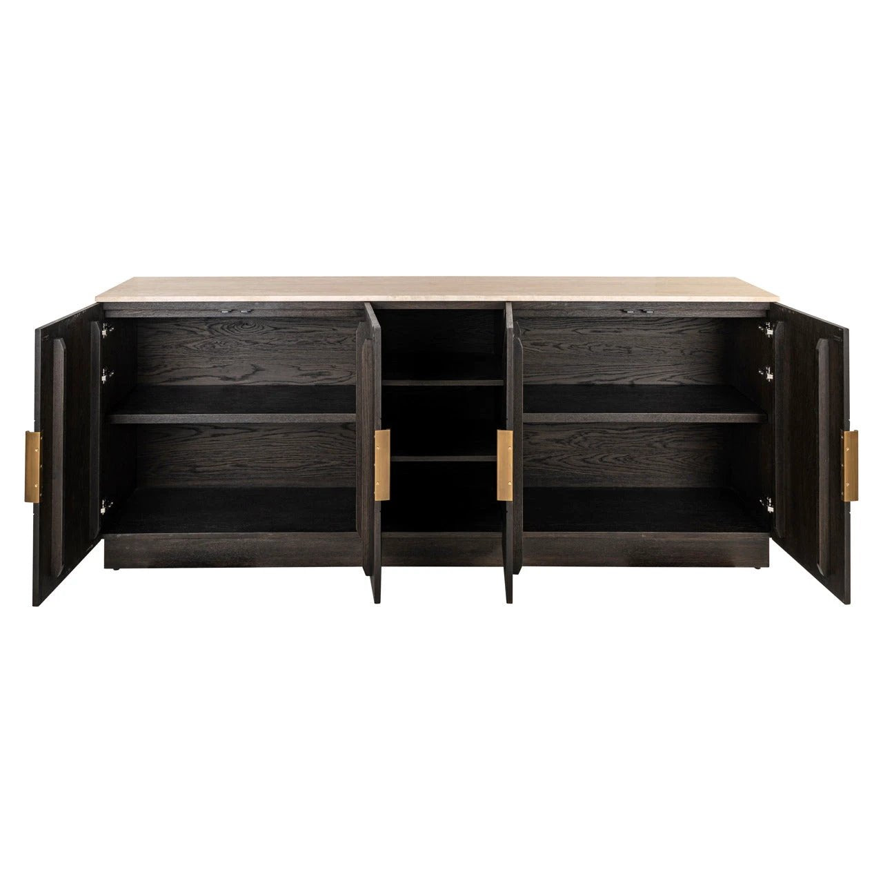 Dressoir Claremont bruin 4 deuren 2 planken by Richmond Interiors