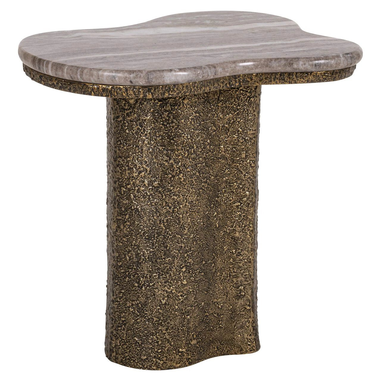 Bijzettafel Abandos antiek messing by Richmond Interiors