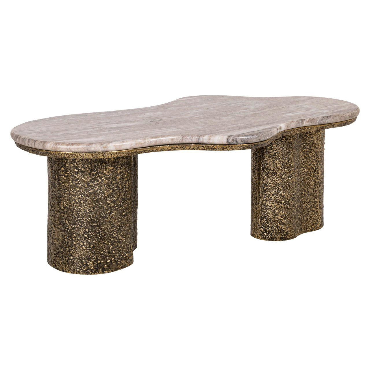 Salontafel Abandos antiek messing by Richmond Interiors