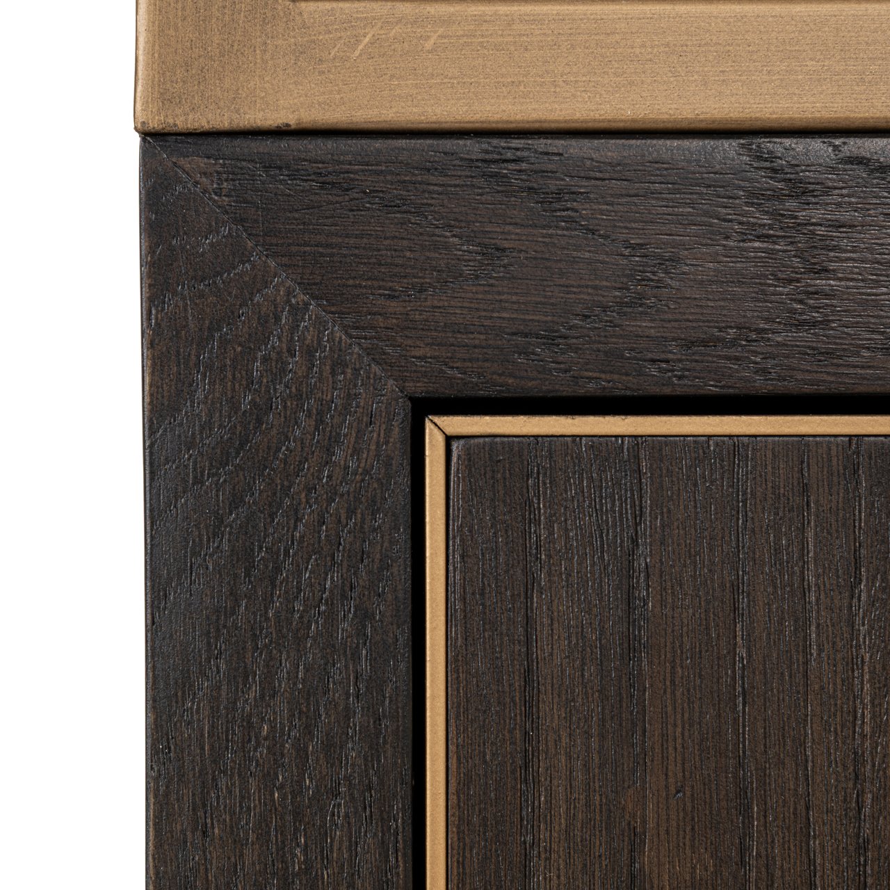 Wandkast Carter bruin groot 4-deurs