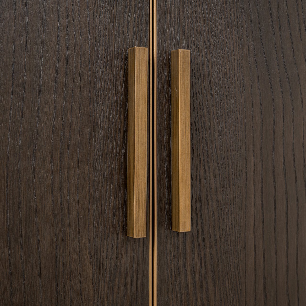 Wandkast Carter bruin groot 4-deurs