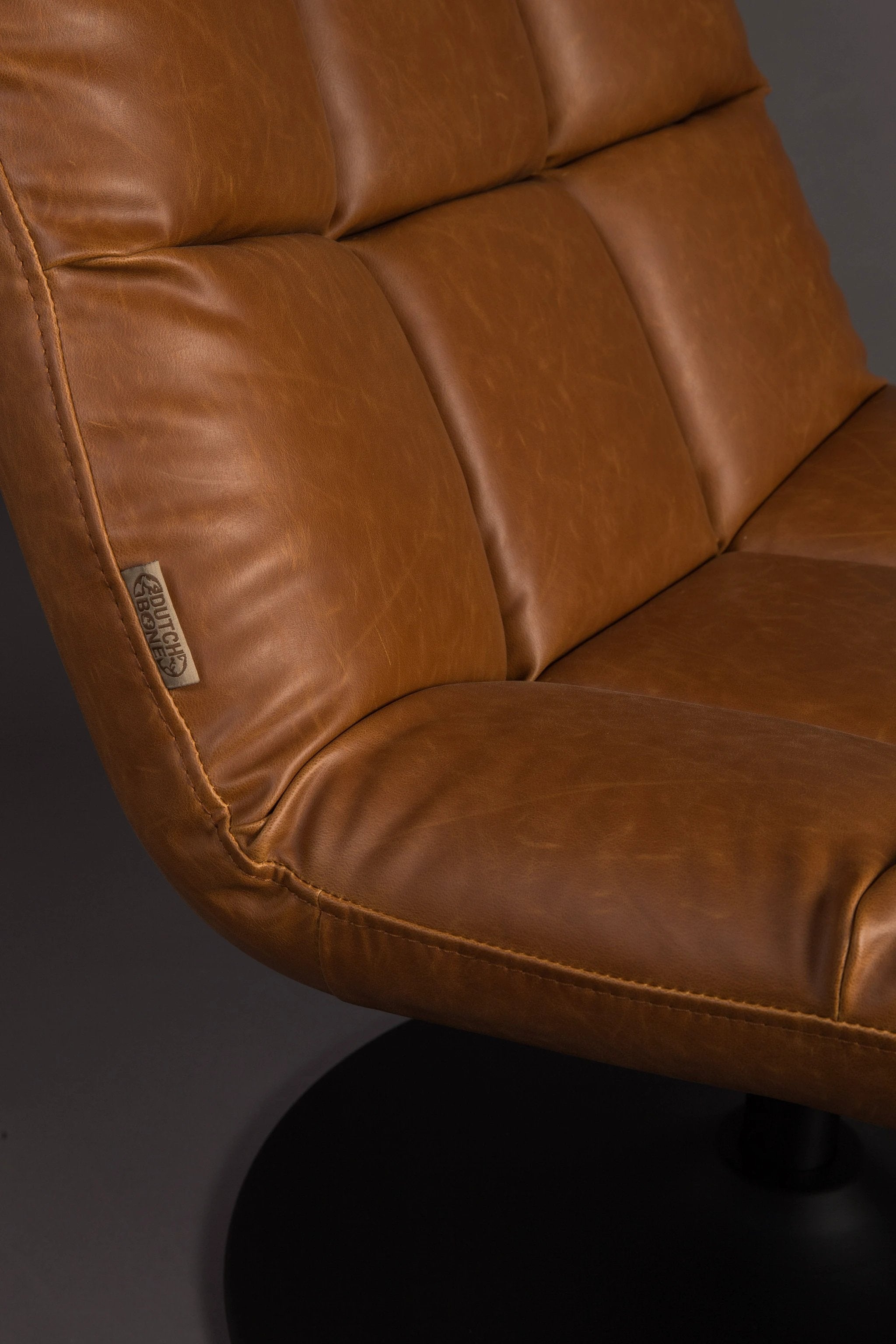 Fauteuil Bar Vintage Brown by Dutchbone