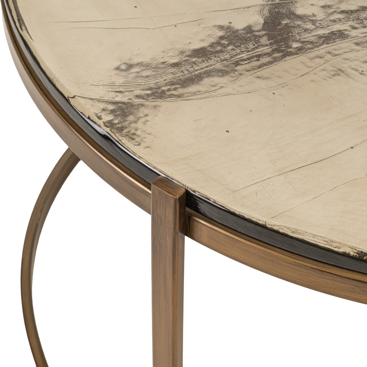 Salontafel Cleo goud (Set van 2)