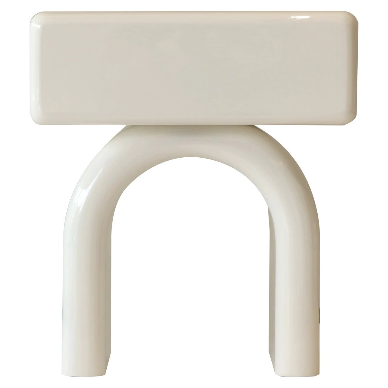 Bijzettafel/Nachtkastje Bennet kokosmelk 1-lade by Richmond Interiors