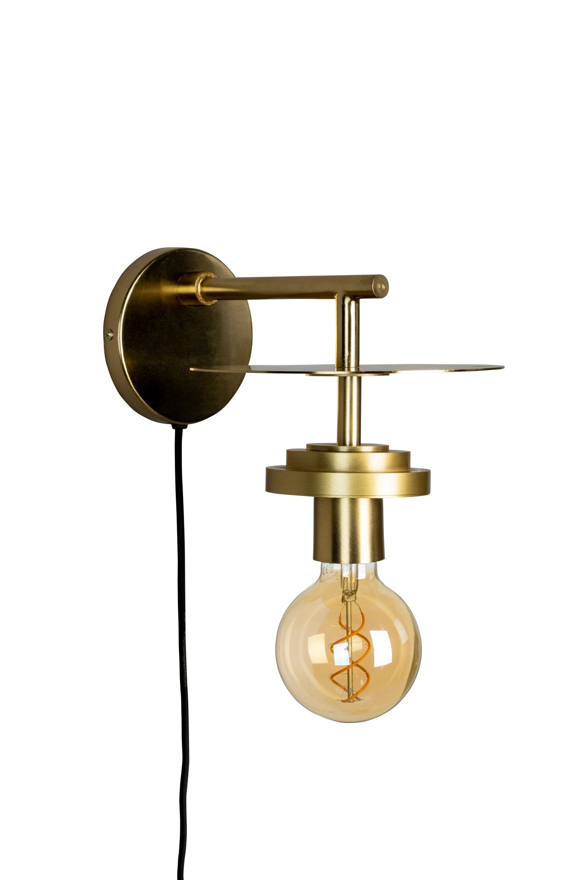 Wandlamp Aden Brass by Dutchbone