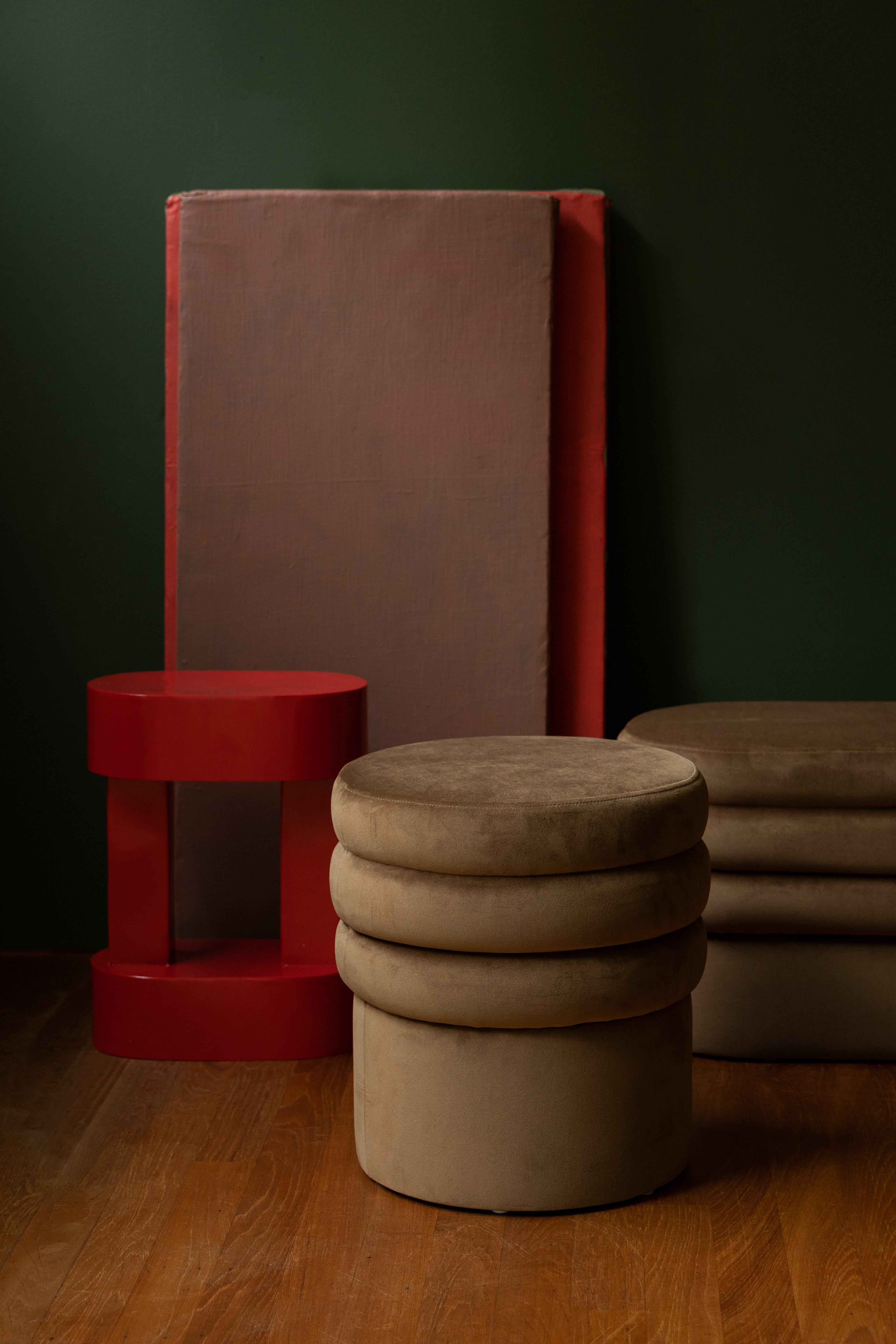 Stool Aditi Brown