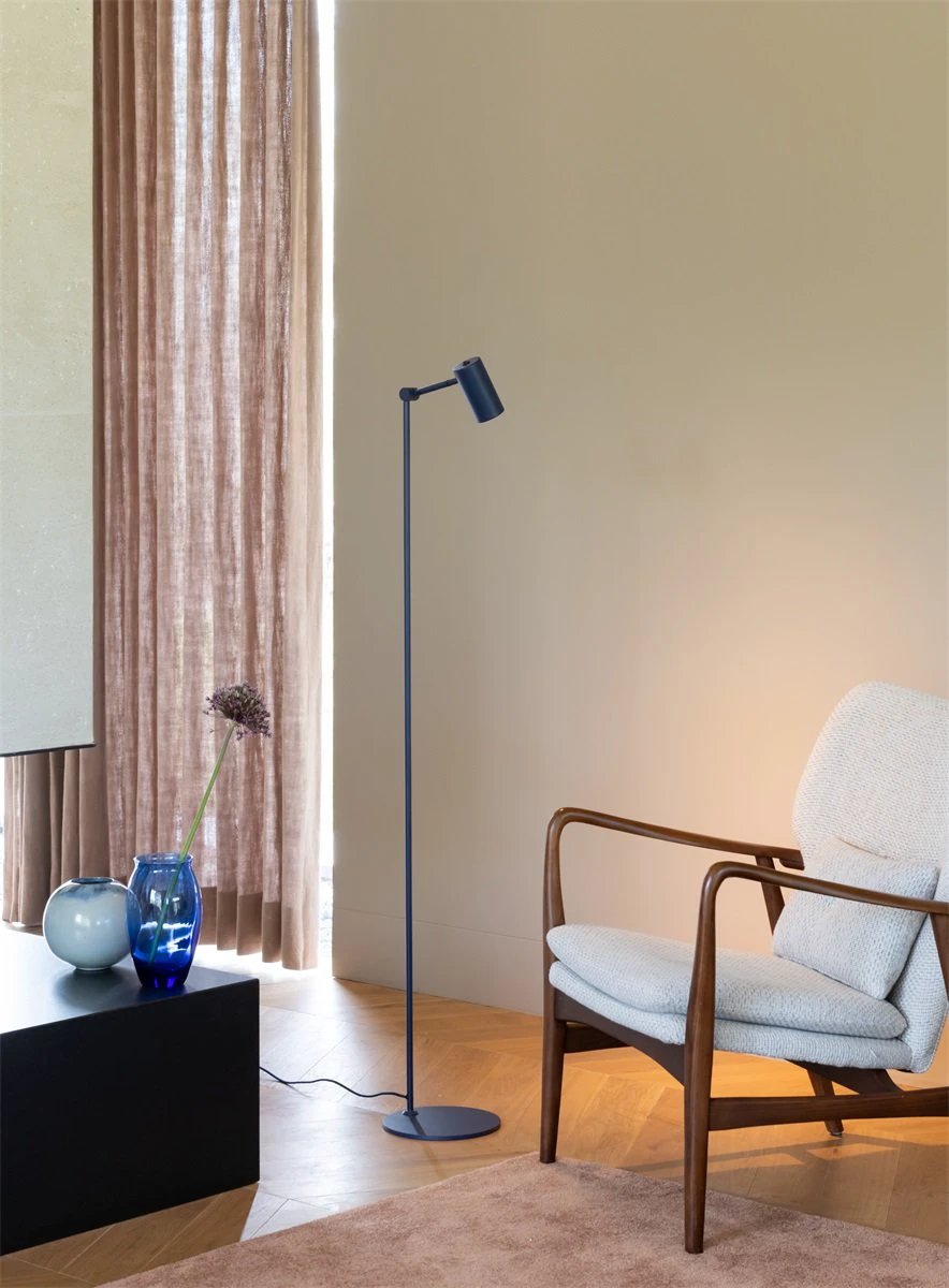 Vloerlamp Montreux, donker blauw by it's about RoMi
