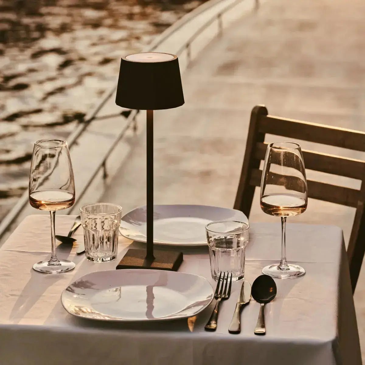 Tafellamp oplaadbaar Wouter Mocha Brown