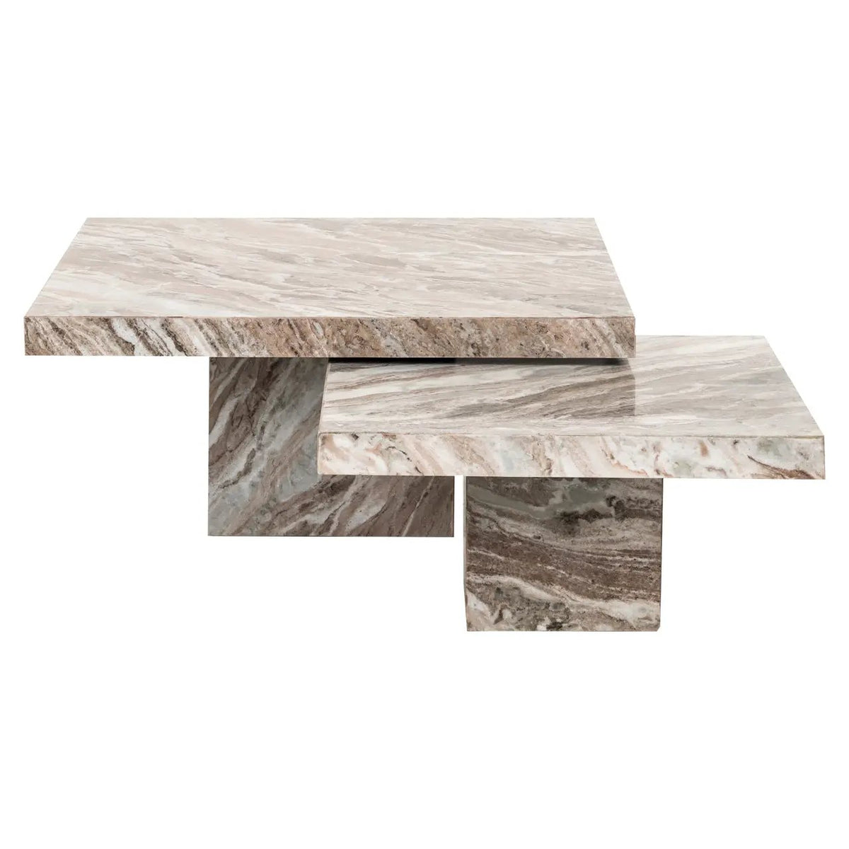Salontafel Rashford Blush beige (Set van 2) by Richmond Interiors