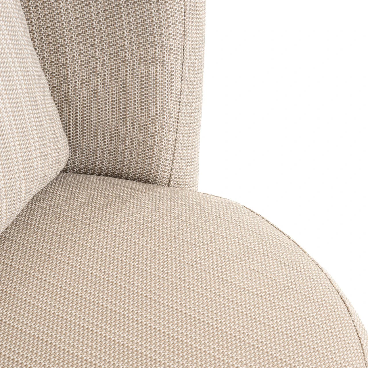 Eetkamerstoel Marlin beige voor buiten, draaibaar by Richmond Interiors
