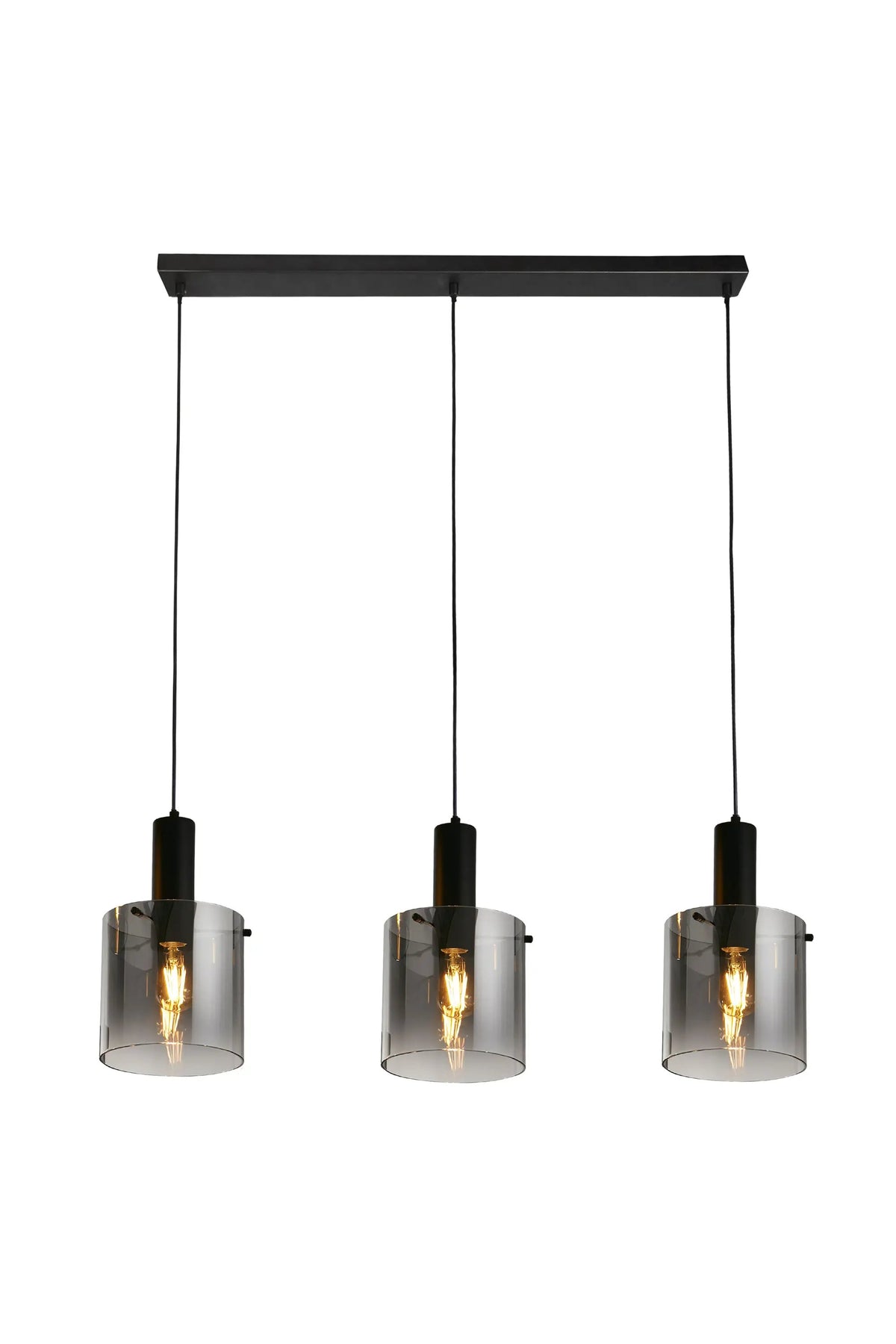 Hanglamp Sweden 3-lichts - Black by Searchlight