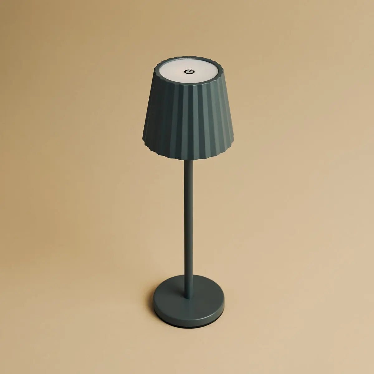 Tafellamp oplaadbaar Maya steengrijs