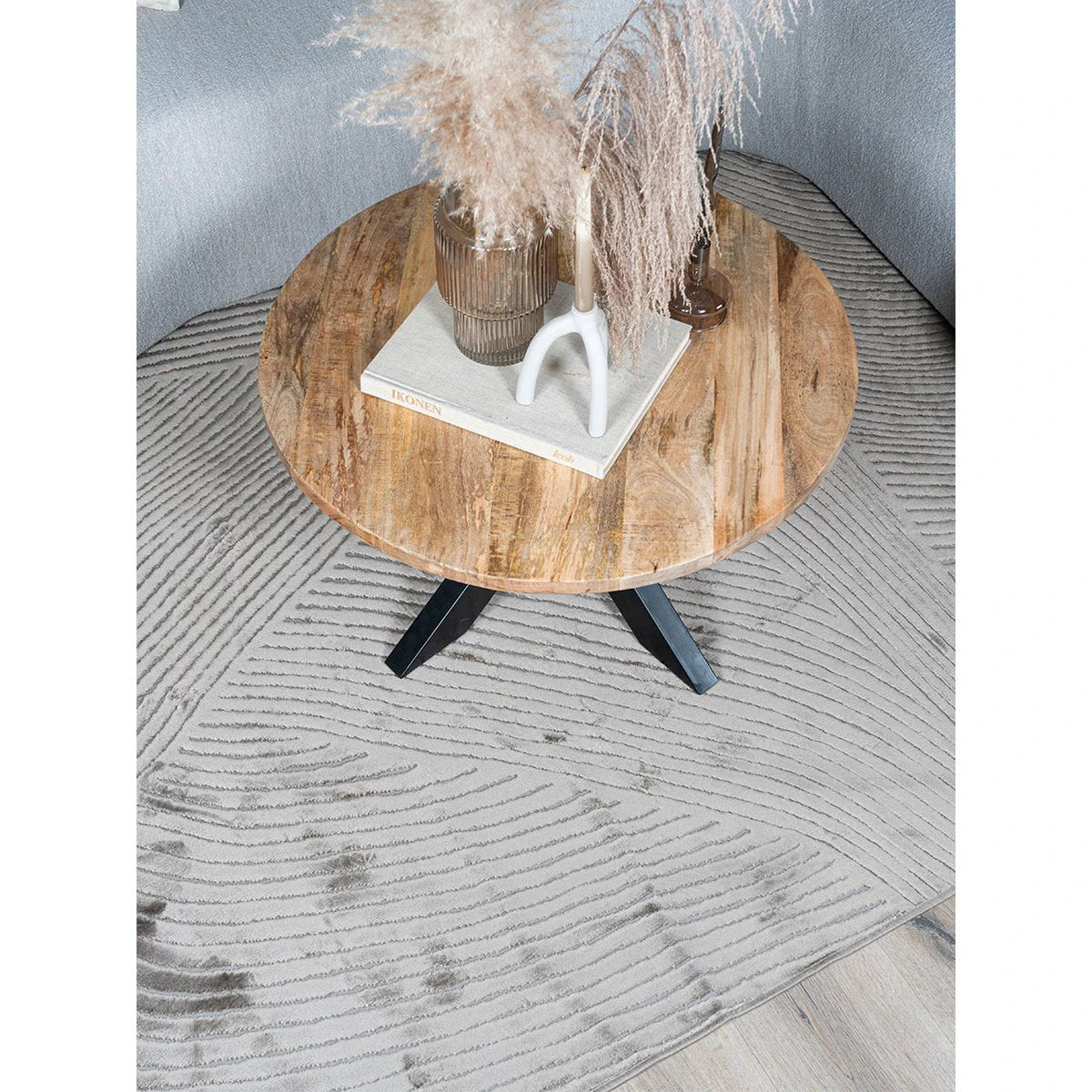 Vloerkleed Highlands Brown 200 x 280 cm by Veer Carpets