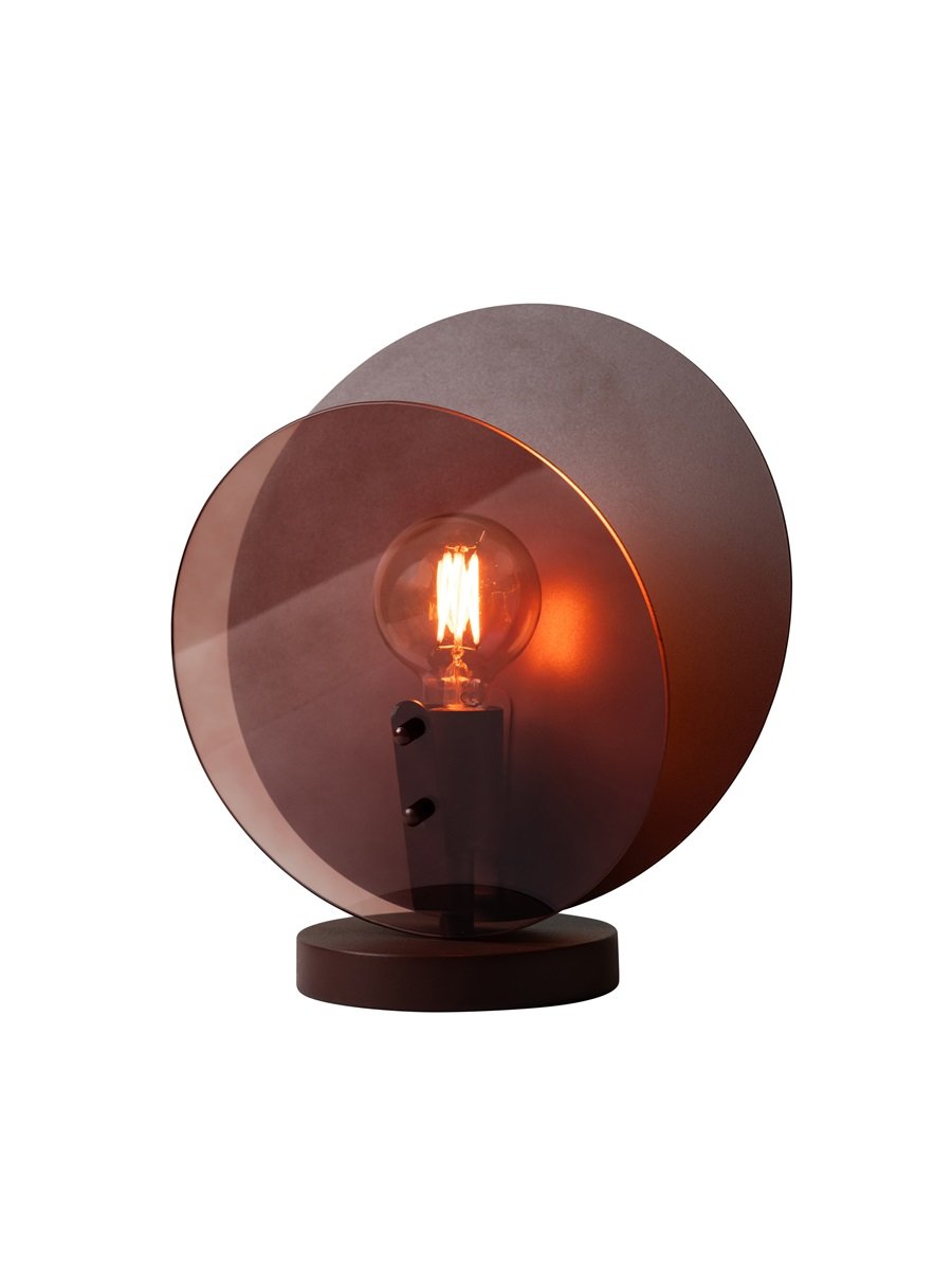 Tafellamp Toledo, Bruin