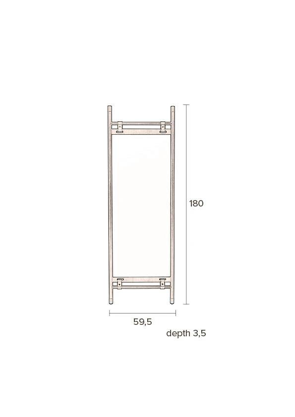 Spiegel Riva by Dutchbone