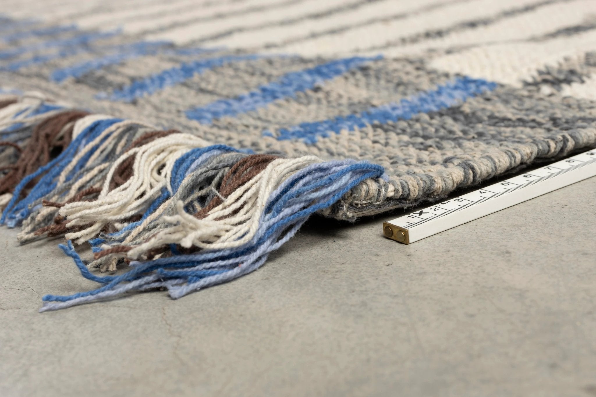 Vloerkleed Hampton 160x230 Blue by Dutchbone
