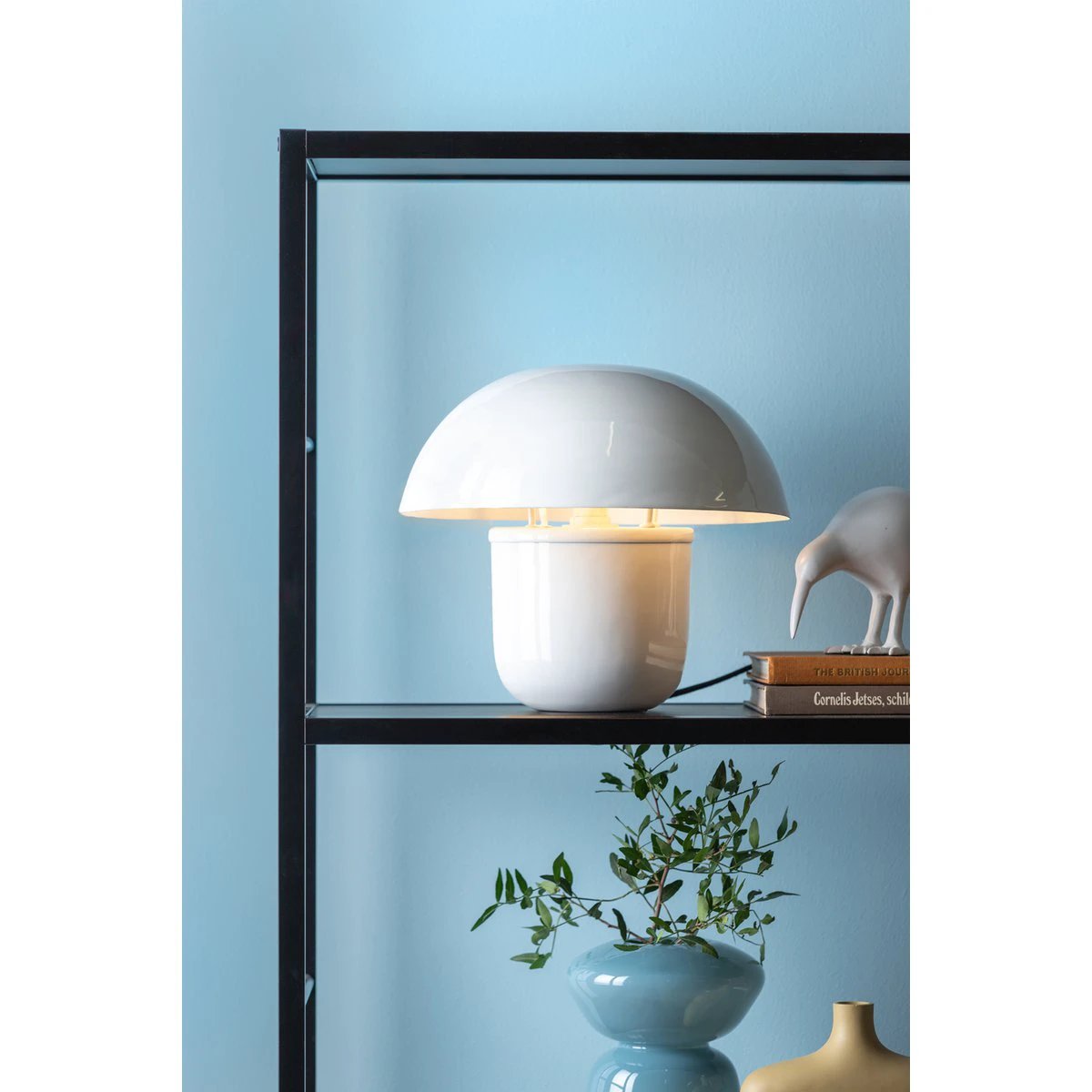 Tafellamp Dikke Paddestoel Wit by Leitmotiv