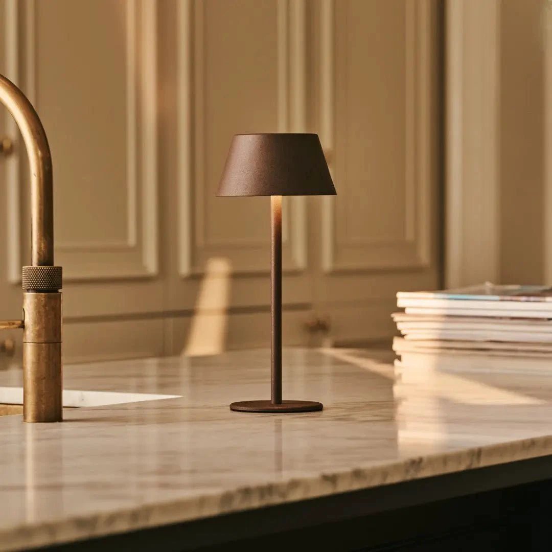 Tafellamp oplaadbaar Milou Mocha Brown by Tavellio - Amsterdam