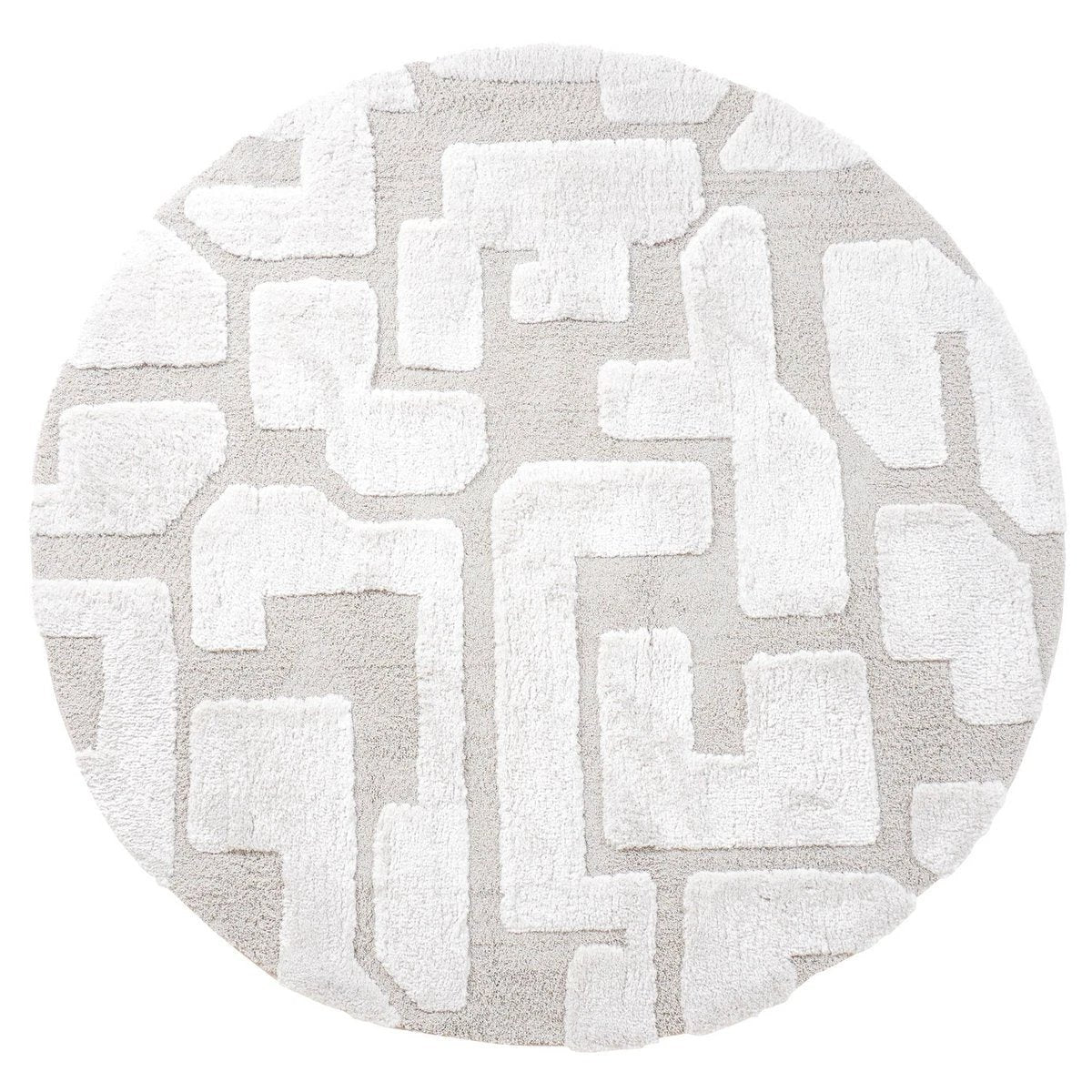 Vloerkleed Liana Creme Rond ø160 cm by Veer Carpets