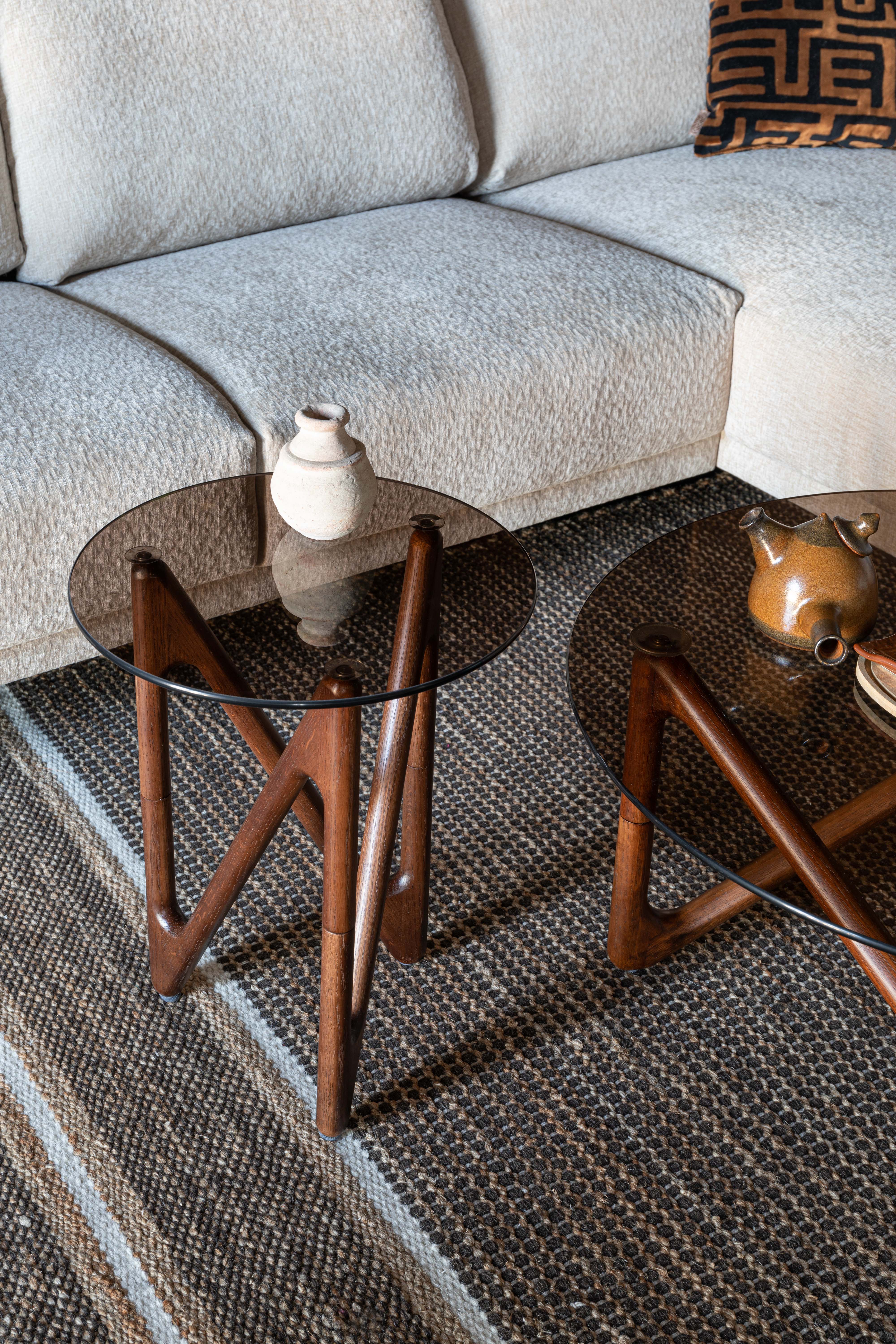 Bijzettafel Naia Walnut by Dutchbone