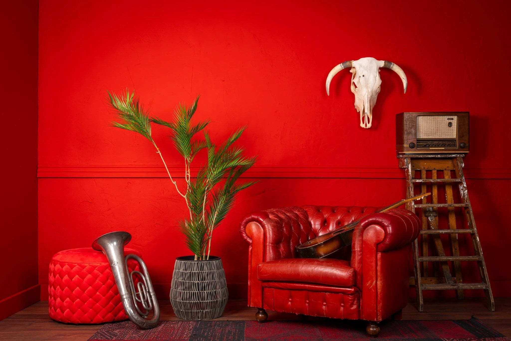 Kunstplant Tropische Areca palm 140cm by NeverLeafs