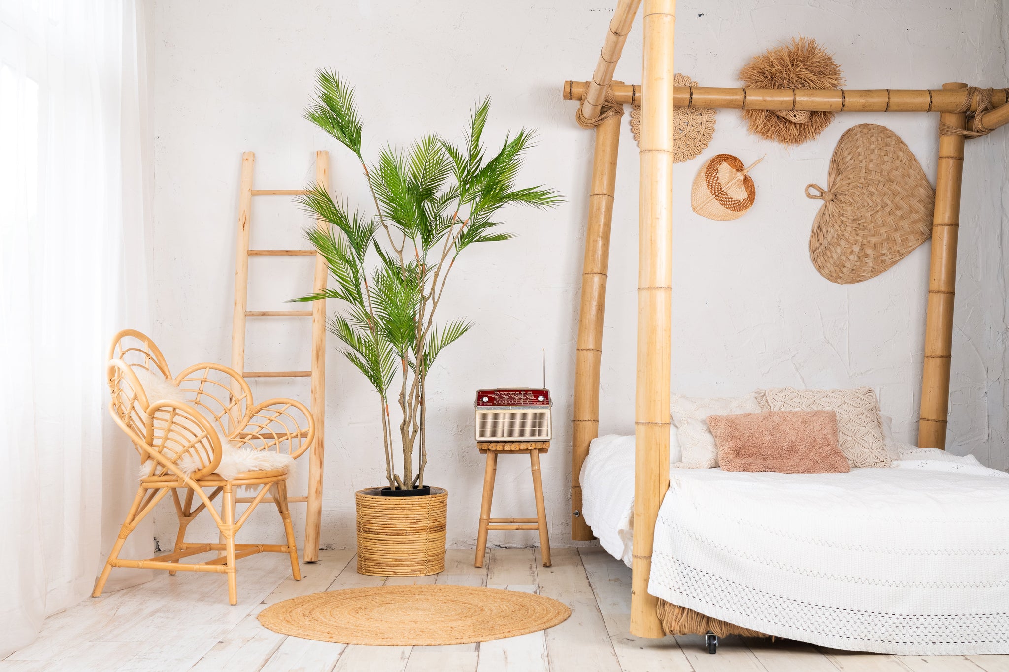 Kunstplant Tropische Areca-palm 180cm