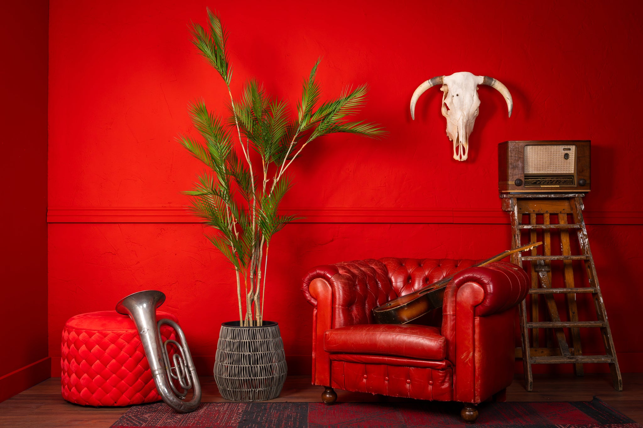 Kunstplant Tropische Areca-palm 180cm