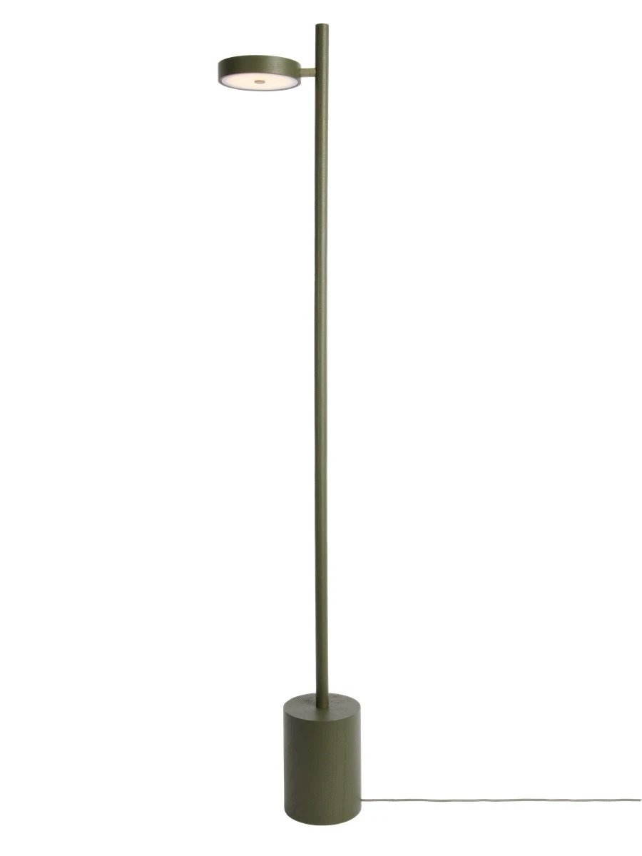 Vloerlamp Ash Wood Okinawa Green 146cm by GOOD&MOJO