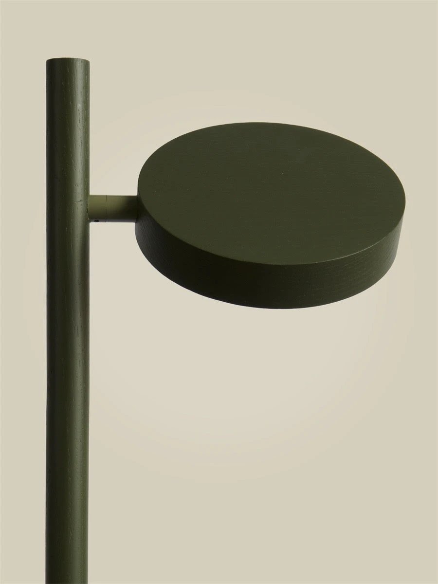 Vloerlamp Ash Wood Okinawa Green 146cm by GOOD&MOJO