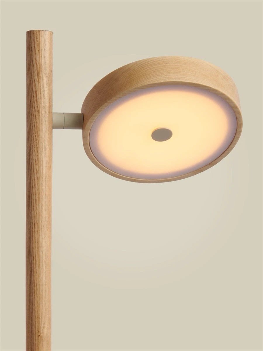 Vloerlamp Ash Wood Okinawa Natural 146cm by GOOD&MOJO