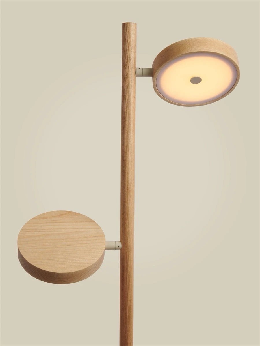 Vloerlamp Ash Wood Okinawa Natural 2L by GOOD&MOJO