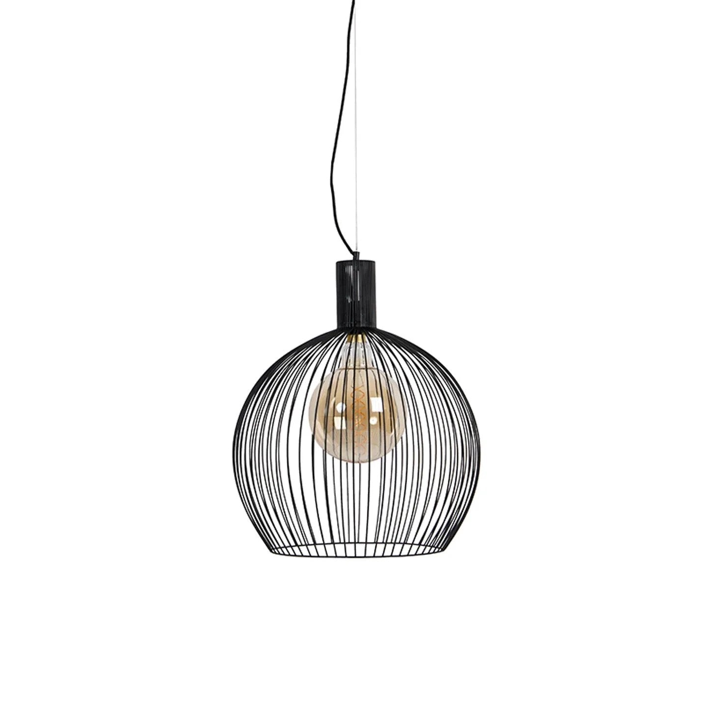 Hanglamp Wire Zwart Ø30cm by ETH