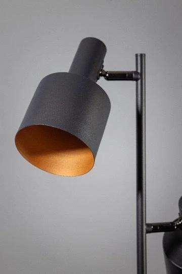Vloerlamp Sledge 3L Zwart by ETH
