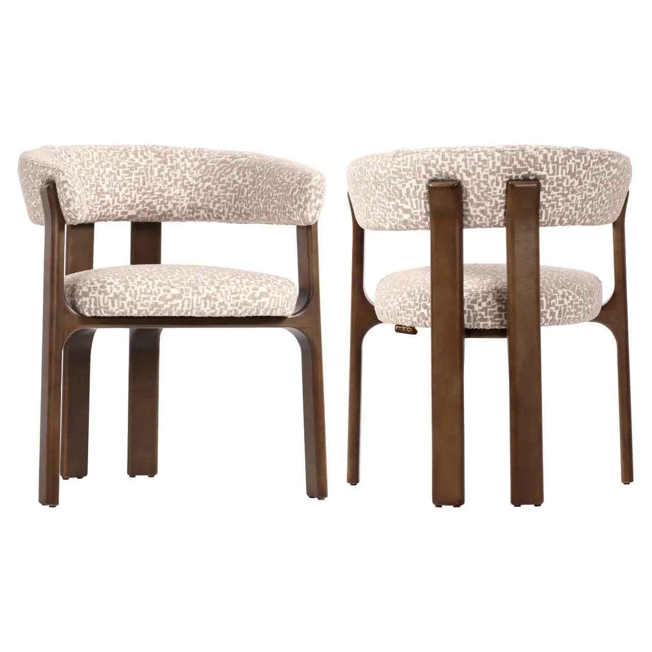 Eetkamerstoel Contigo natural geo by Richmond Interiors