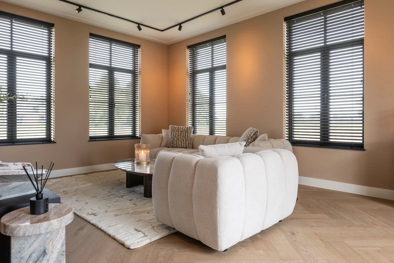 Lounge stoel Jezebel crème fancy by Richmond Interiors