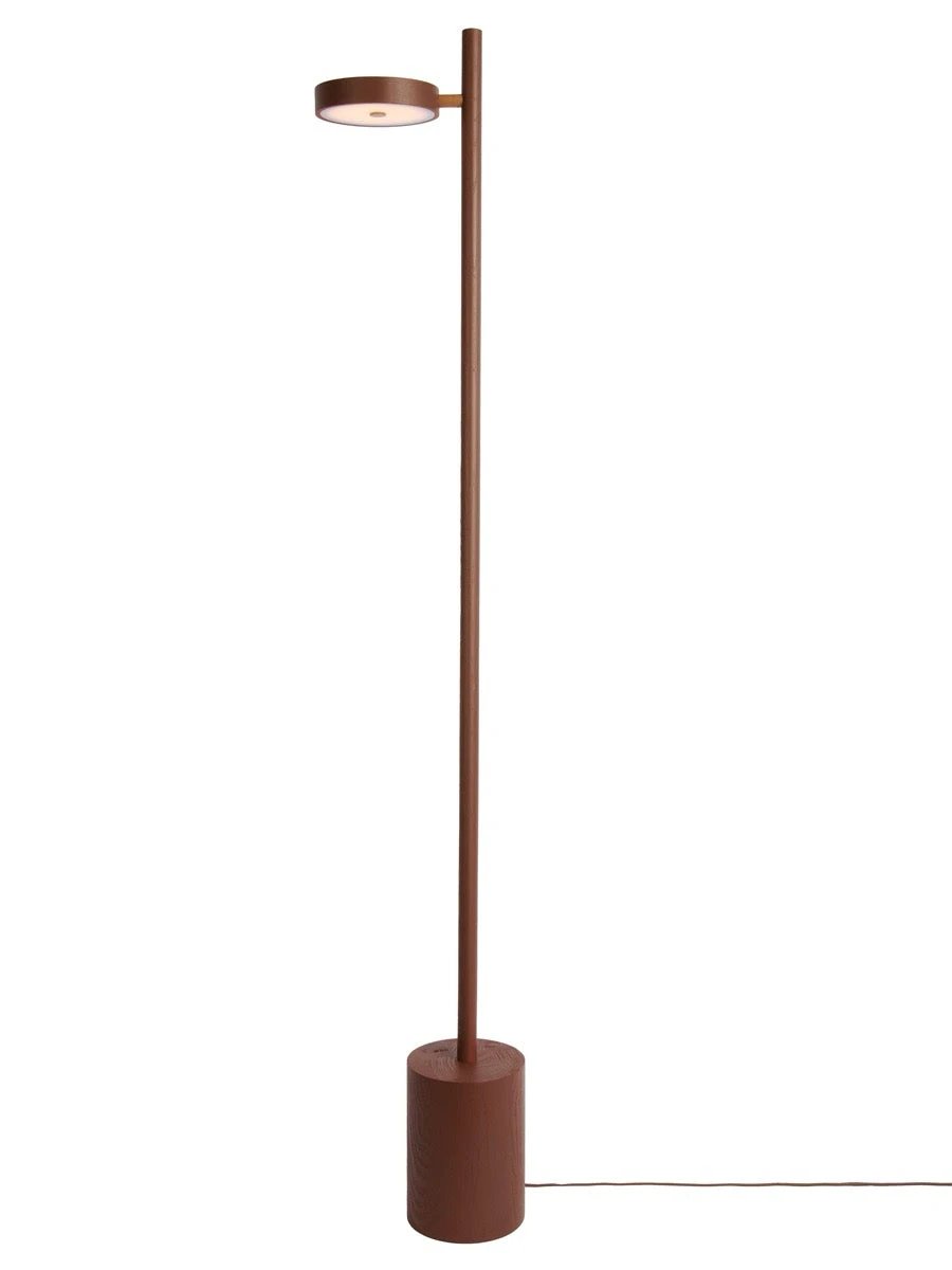 Vloerlamp Ash Wood Okinawa Brown 146cm by GOOD&MOJO