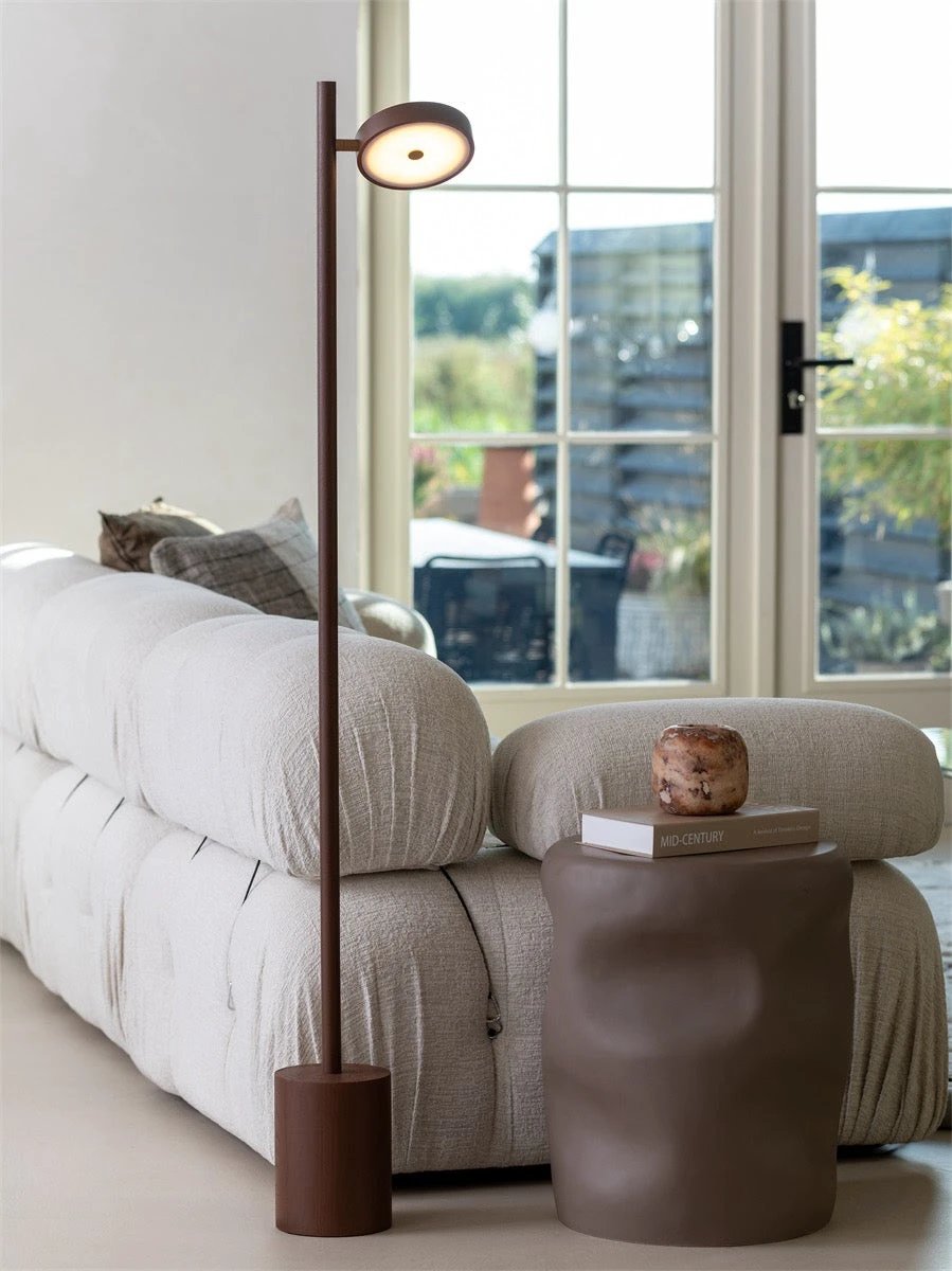 Vloerlamp Ash Wood Okinawa Brown 146cm by GOOD&MOJO