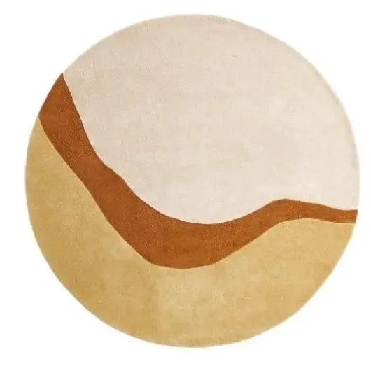 Vloerkleed Organix Rond Gold - 200Ø by Brinker Carpets