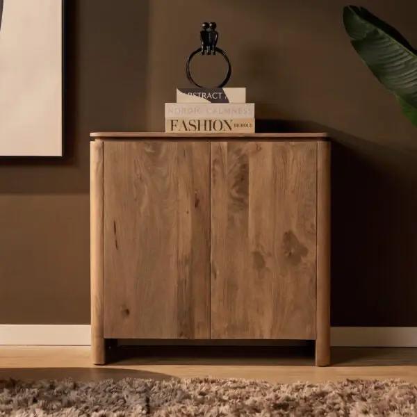Dressoir Dallas Naturel Mangohout 100 cm by Starfurn