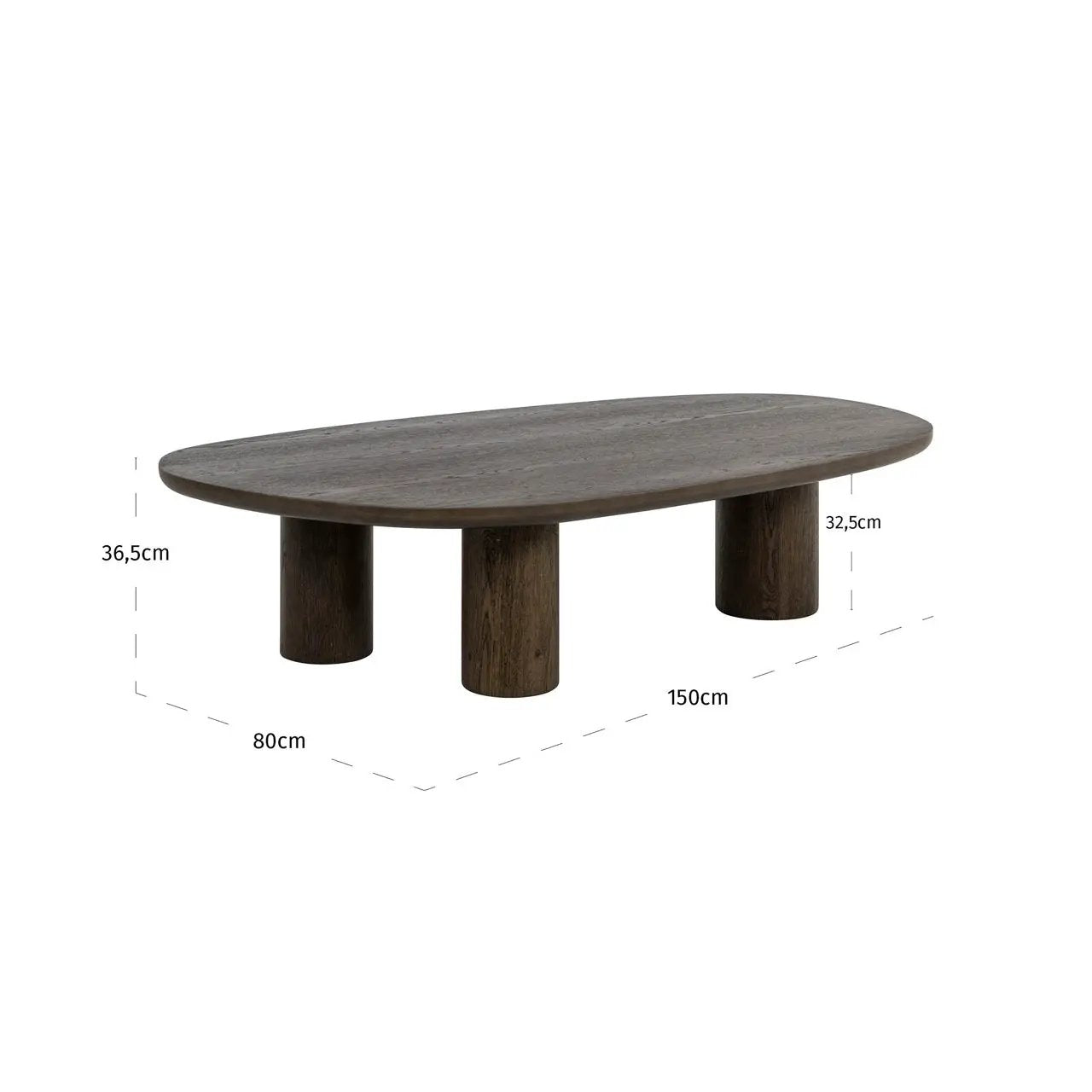 Salontafel Ellington bruin by Richmond Interiors