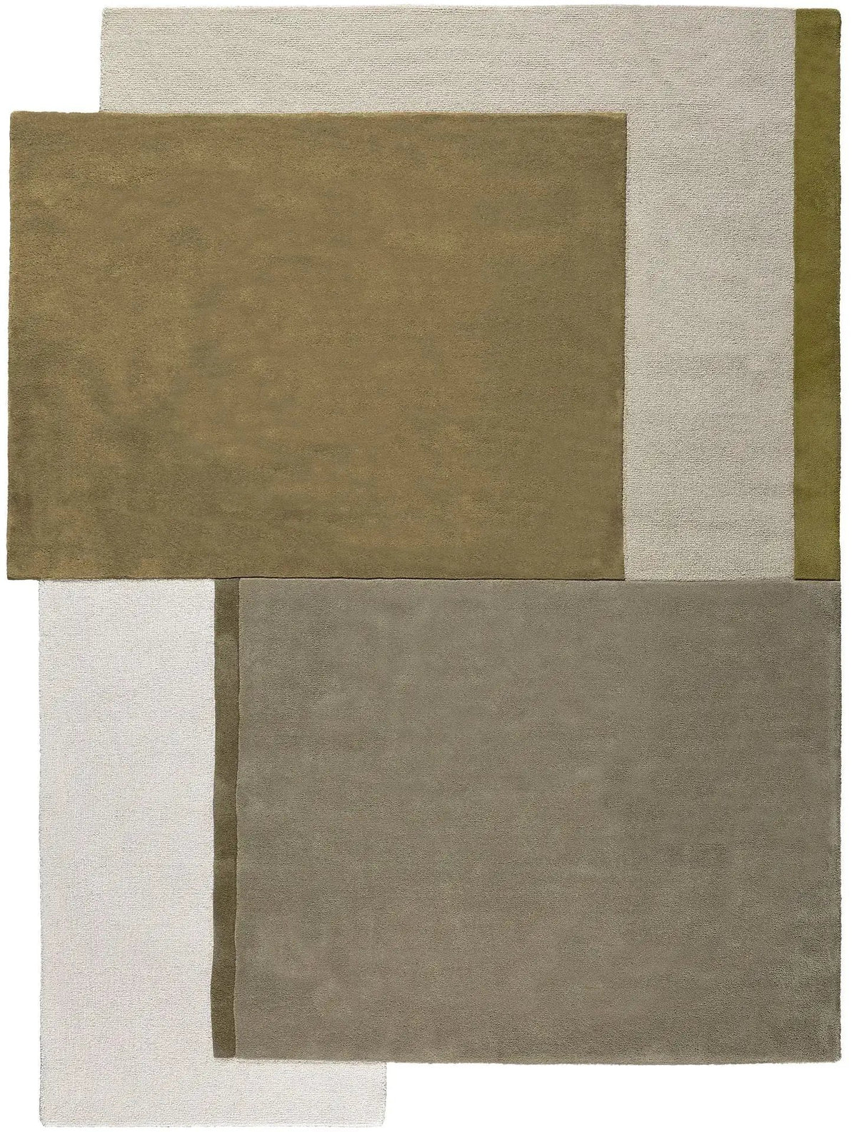 Umare - Olive - Rechthoek - 170x230 by depauwwonen