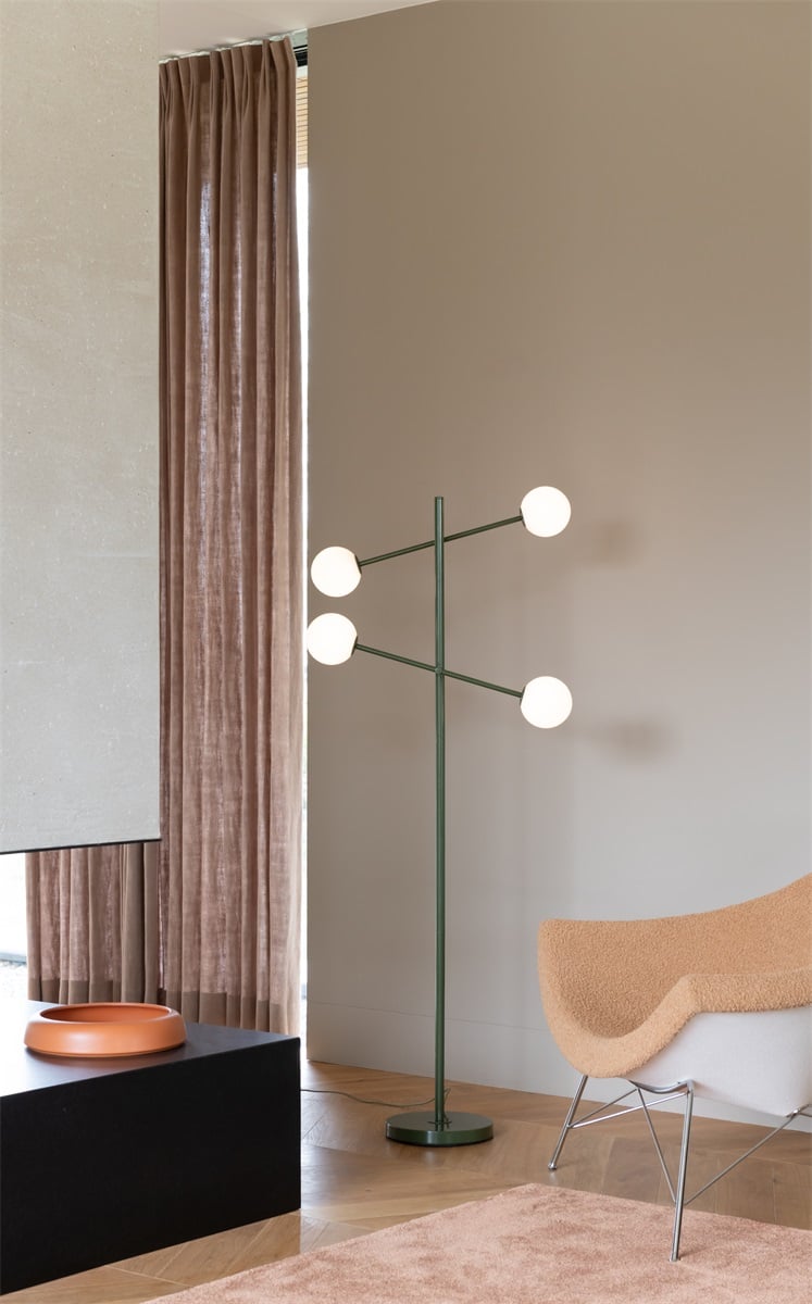 Vloerlamp Copenhagen, groen