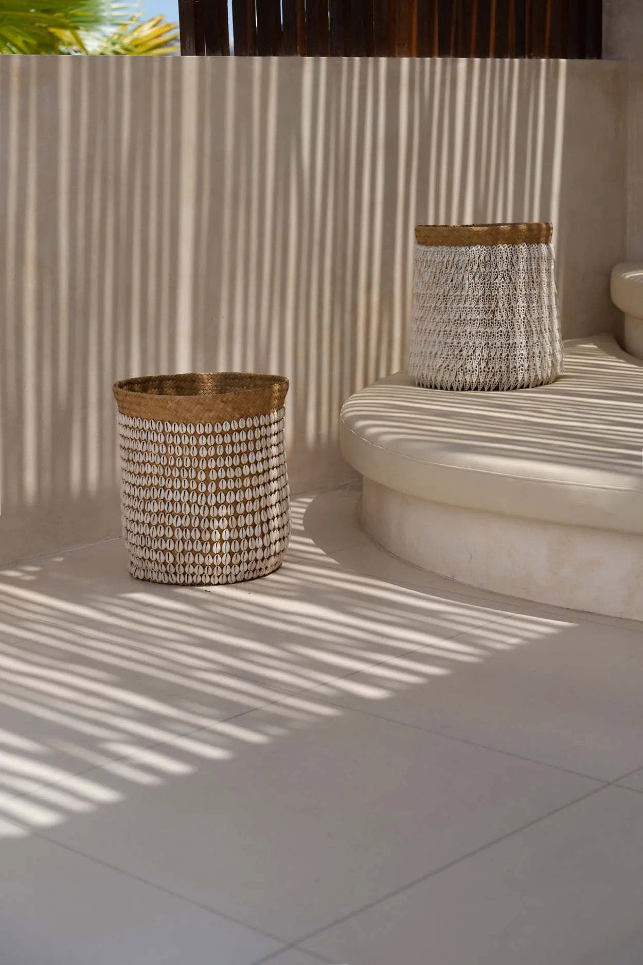 De Pandan Mand #1 - Naturel Wit