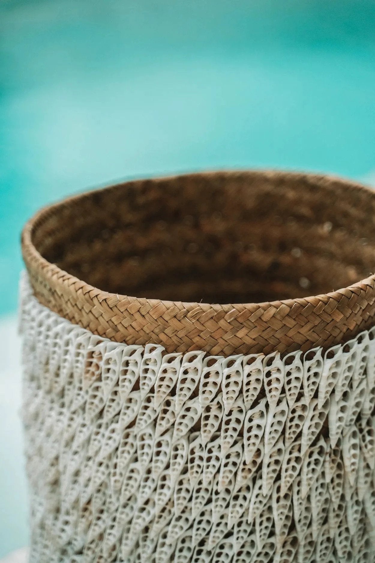 De Pandan Mand #2 - Naturel Wit by Bazar Bizar Antwerp