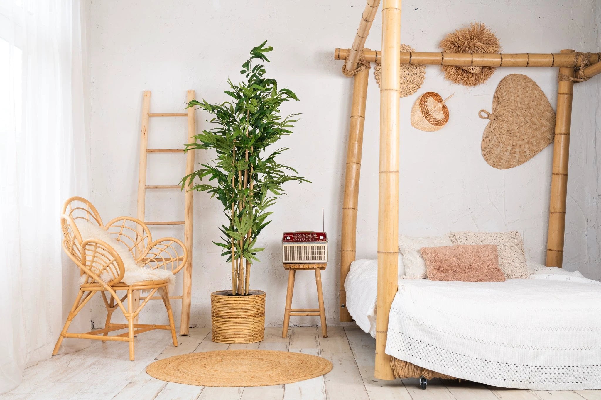 Kunstplant Japanse bamboe 160 cm by NeverLeafs